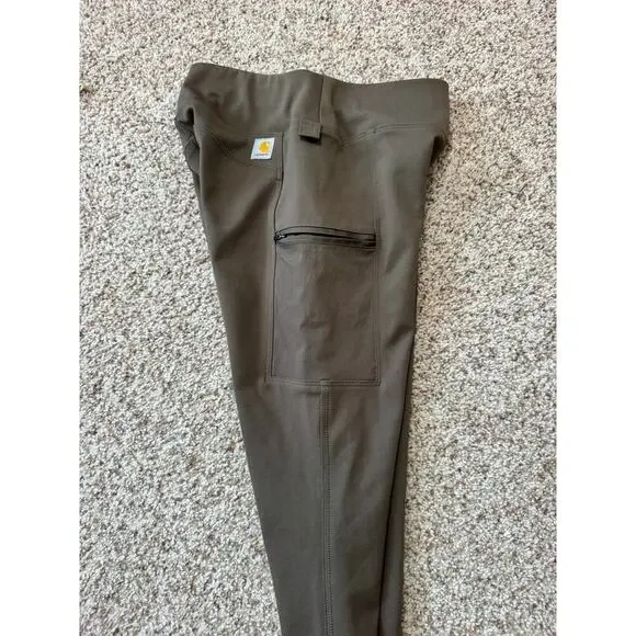CARHARTT Fitted leggings/Pants, size XS (0-2), lots of pockets! NWT - Picture 11 of 12